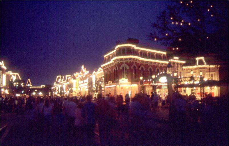 Last picture at Disneyland